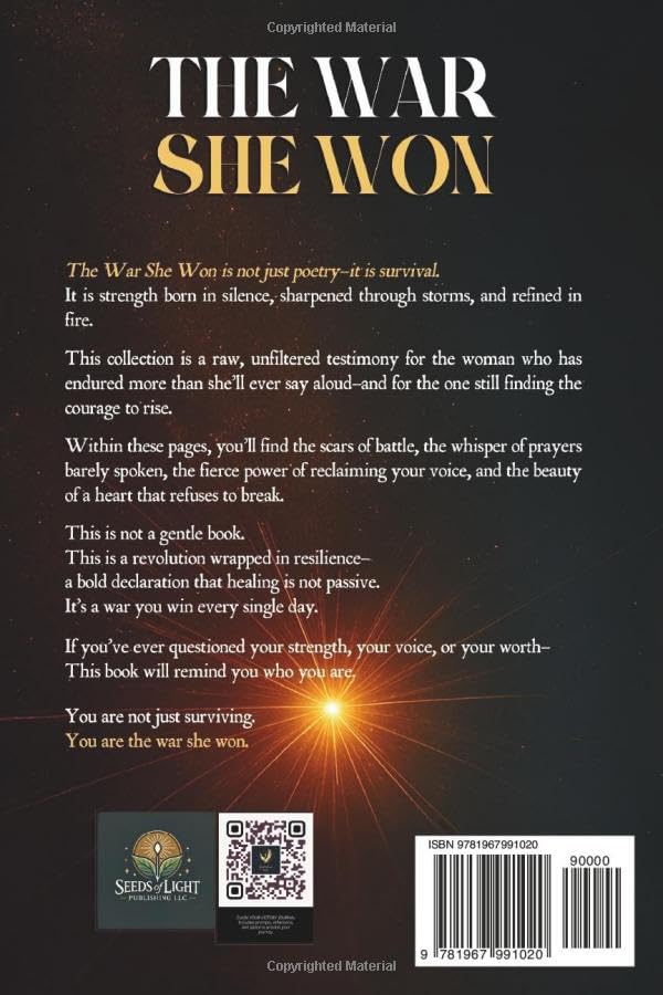 Load image into Gallery viewer, The War She Won: A Poetry Collection of Survival, Strength, and Healing by Isabel Barrett
